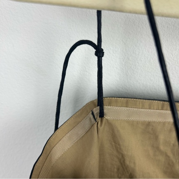 COS The Square-neck voile mini dress black size: 8 - Picture 9 of 14